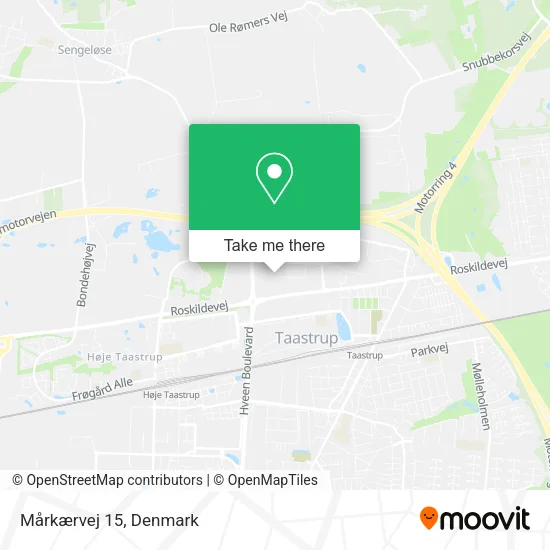 Mårkærvej 15 map
