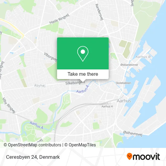 Ceresbyen 24 map