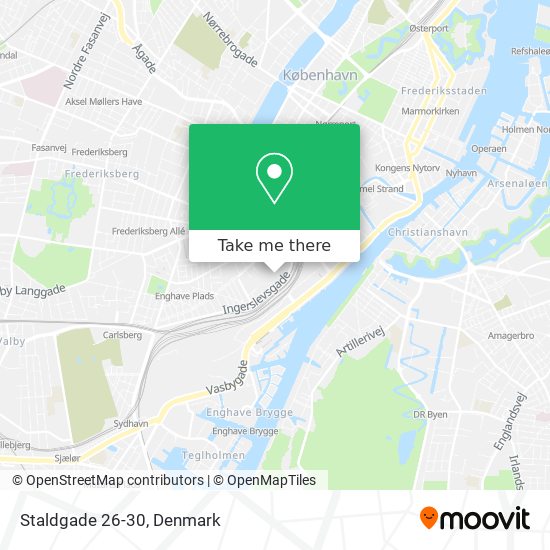 Staldgade 26-30 map