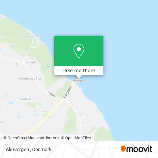 AlsFærgen map