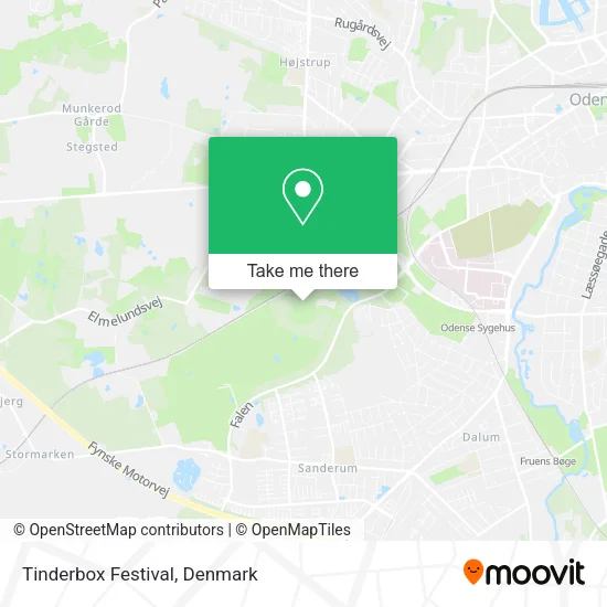 Tinderbox Festival map