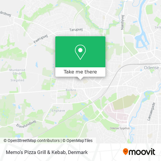 Memo's Pizza Grill & Kebab map