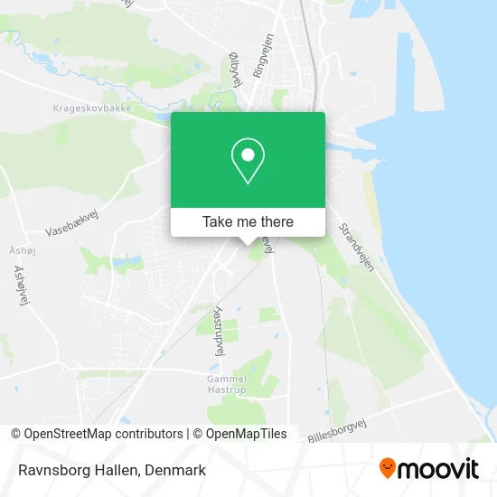 Ravnsborg Hallen map