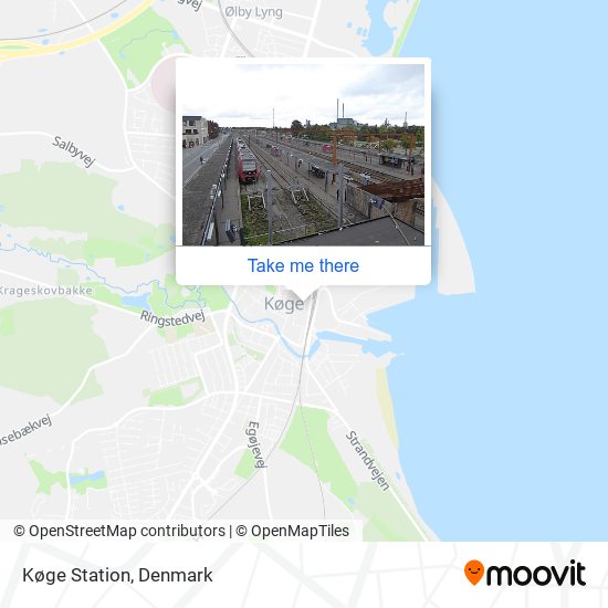 Køge Station map