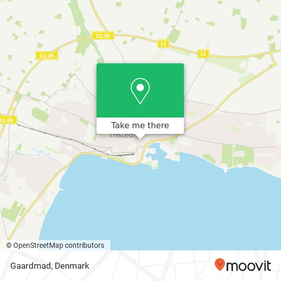 Gaardmad map