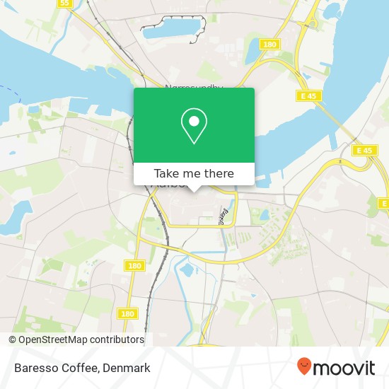 Baresso Coffee map