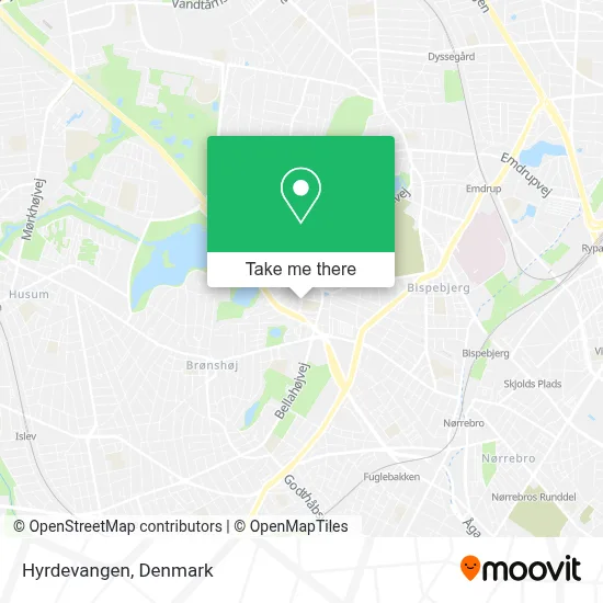 Hyrdevangen map