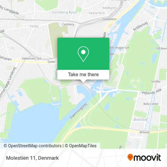 Molestien 11 map