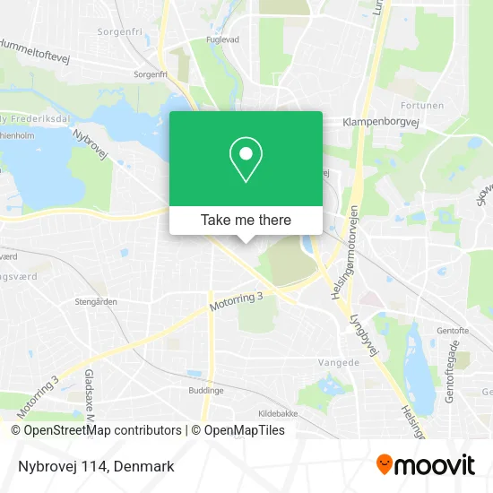 Nybrovej 114 map