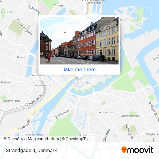 Strandgade 3 map