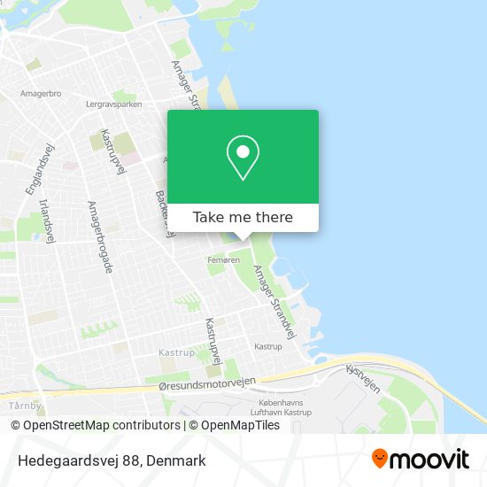 Hedegaardsvej 88 map