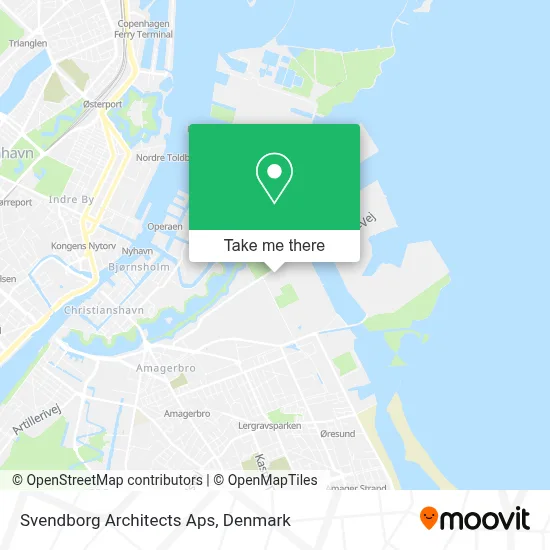 Svendborg Architects Aps map
