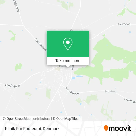 Klinik For Fodterapi map