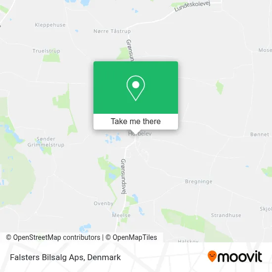 Falsters Bilsalg Aps map