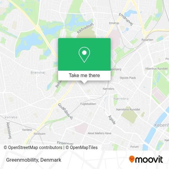 Greenmobility map