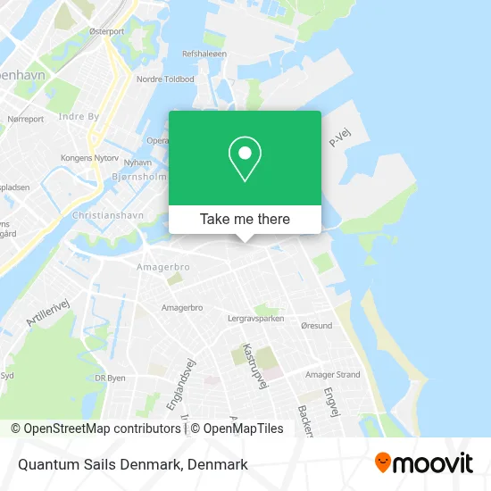 Quantum Sails Denmark map