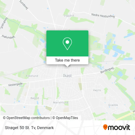 Strøget 50 St. Tv map