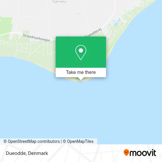 Dueodde map