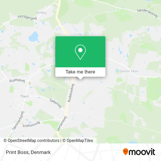 Print Boss map