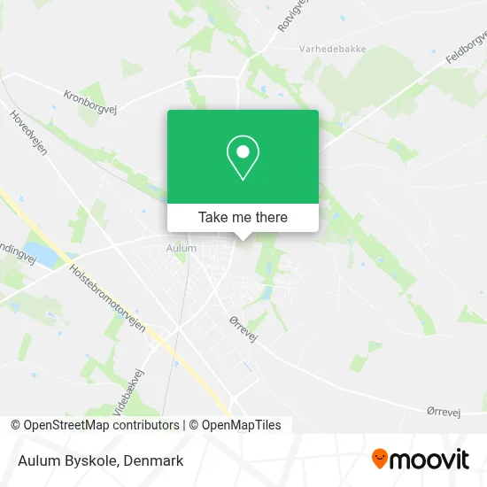 Aulum Byskole map
