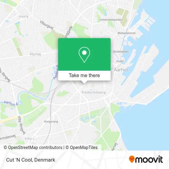 Cut 'N Cool map