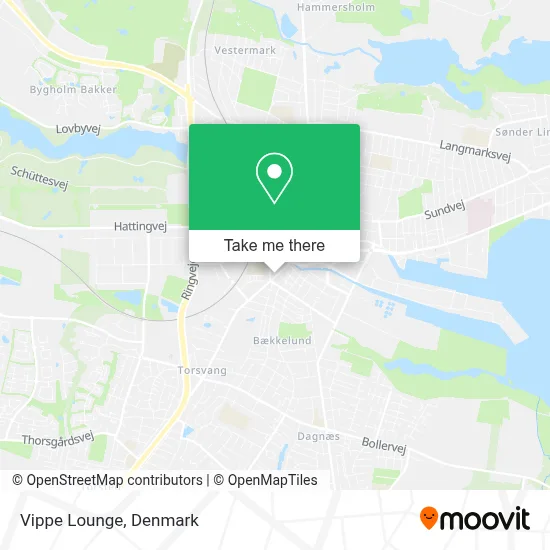 Vippe Lounge map
