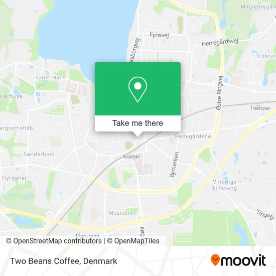 Two Beans Coffee map