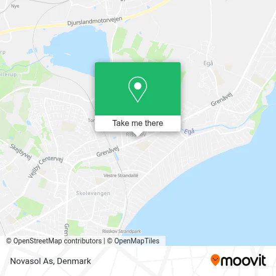 Novasol As map