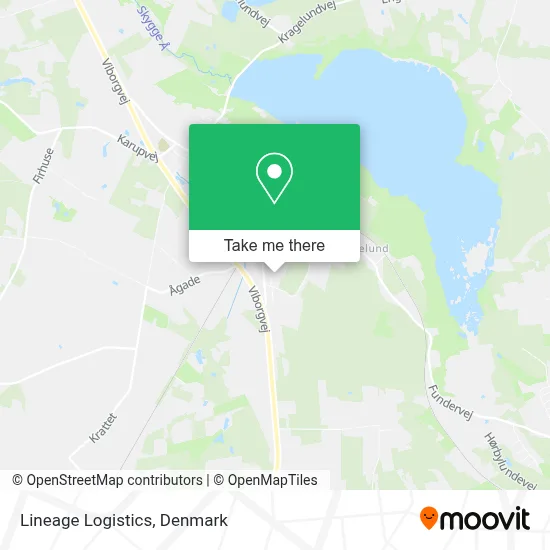 Lineage Logistics map