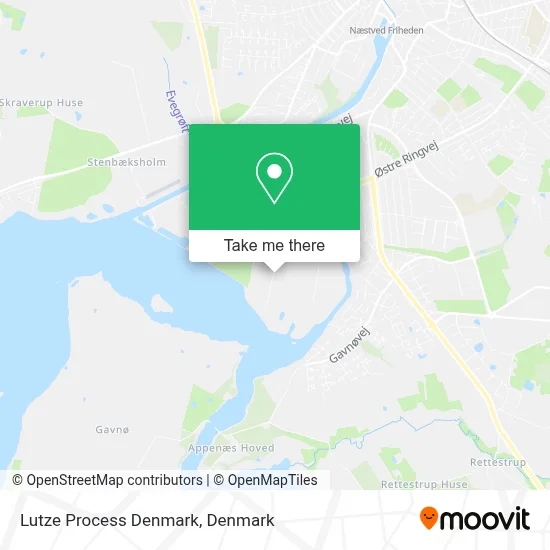 Lutze Process Denmark map