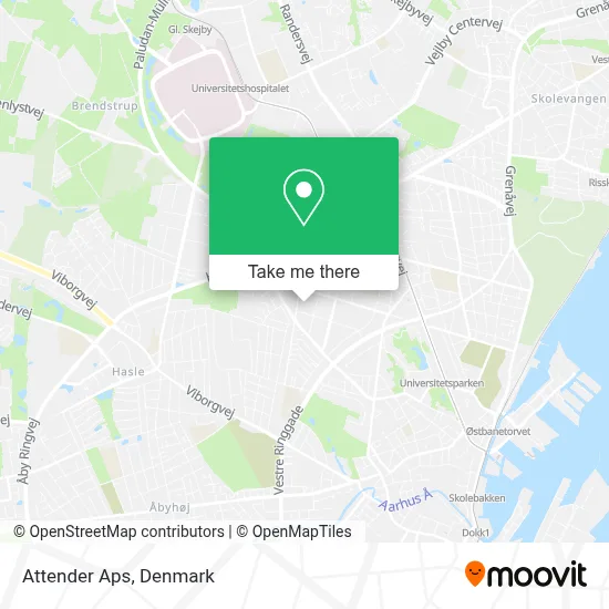 Attender Aps map