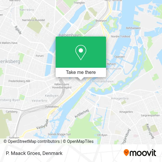 P. Maack Groes map