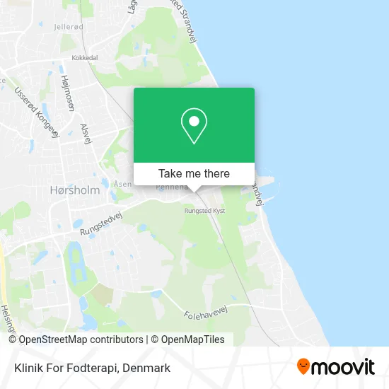 Klinik For Fodterapi map