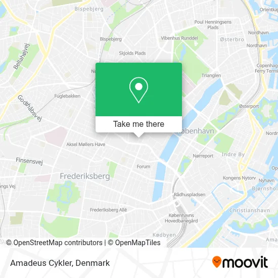 Amadeus Cykler map