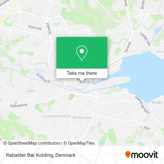 Rabalder Bar Kolding map