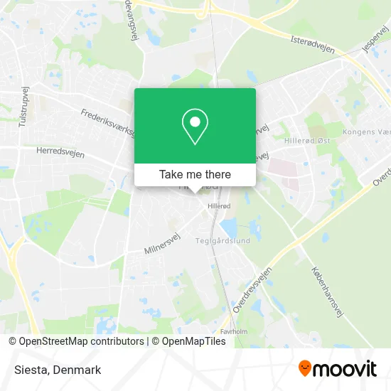 Siesta map