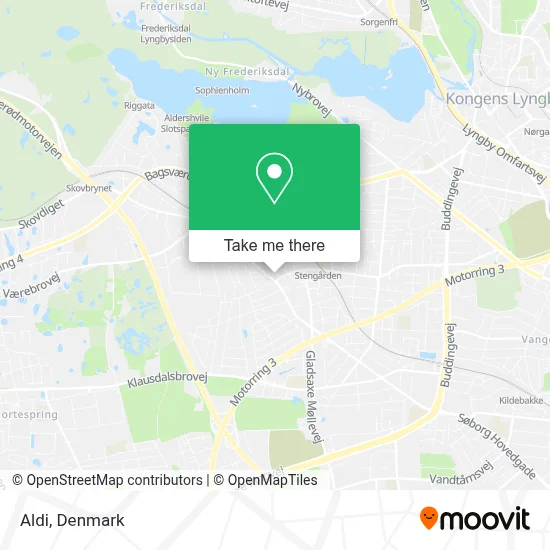 Aldi map