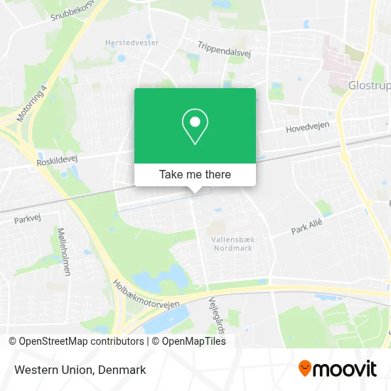 Western Union map