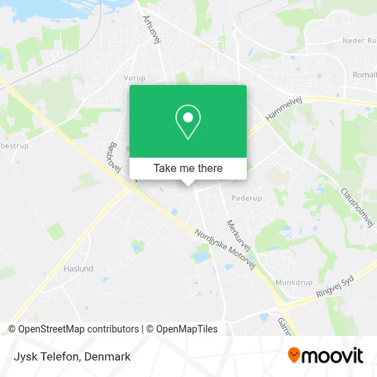 Jysk Telefon map