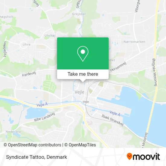 Syndicate Tattoo map