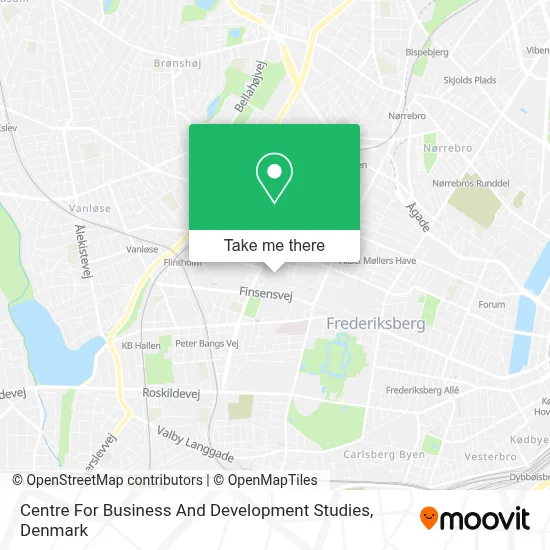Centre For Business And Development Studies map
