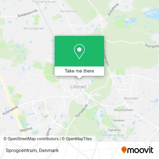 Sprogcentrum map