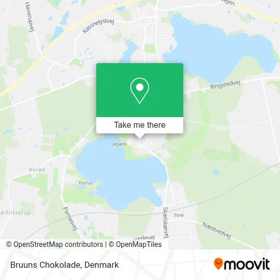 Bruuns Chokolade map