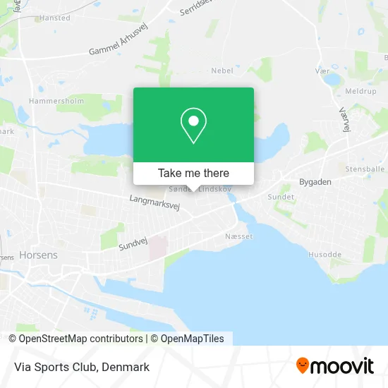 Via Sports Club map