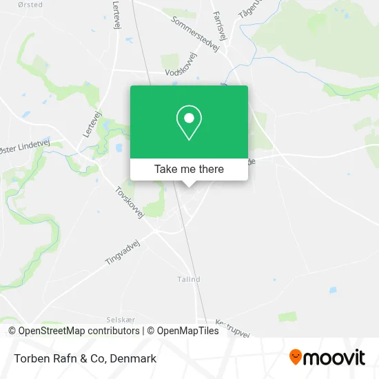 Torben Rafn & Co map