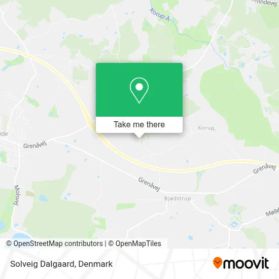 Solveig Dalgaard map