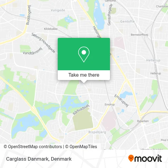 Carglass Danmark map