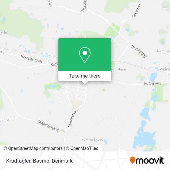 Krudtuglen Basmo map