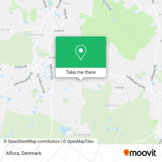 Aflora map