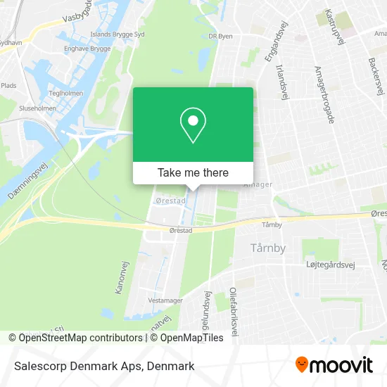 Salescorp Denmark Aps map